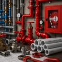 Azar facilities, implementation of building plumbing and fire department in west of Tehran