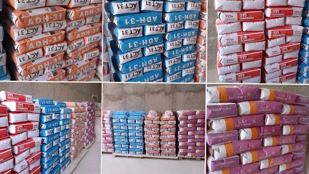 Aryan distribution, sales of ACT powder glue in Tehran