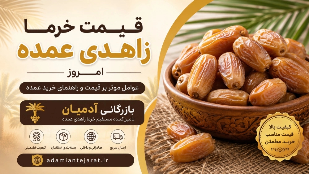 What does the price of major Zahedi dates depend on today?