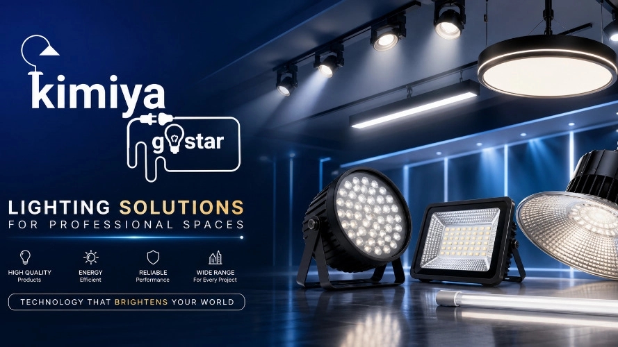 Kimia Gostar, sale of projector lighting and LED lamps in Tehran