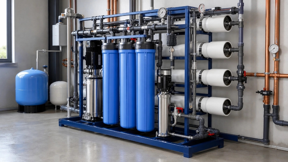 The best semi-industrial water purifier for buildings and workshops