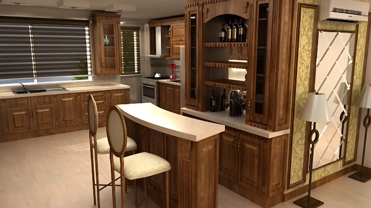 Melorin interior decoration complex, design and implementation of interior design