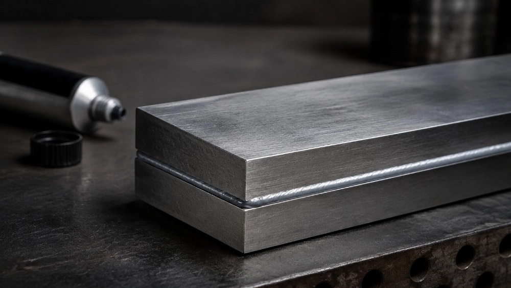 The best iron glue for joining metals in Nasiri consistency glue