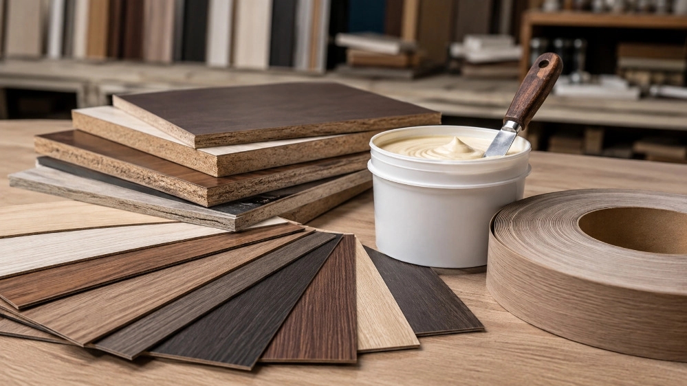 Selling HPL coating glue for wood, cabinet and decoration industries