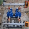 Booster water supply pump and Arouji fire department in Tehran