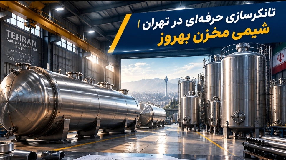 تصنيع ناقلات النفط المهنية في طهران مع تصميم وبناء جميع أنواع الخزانات