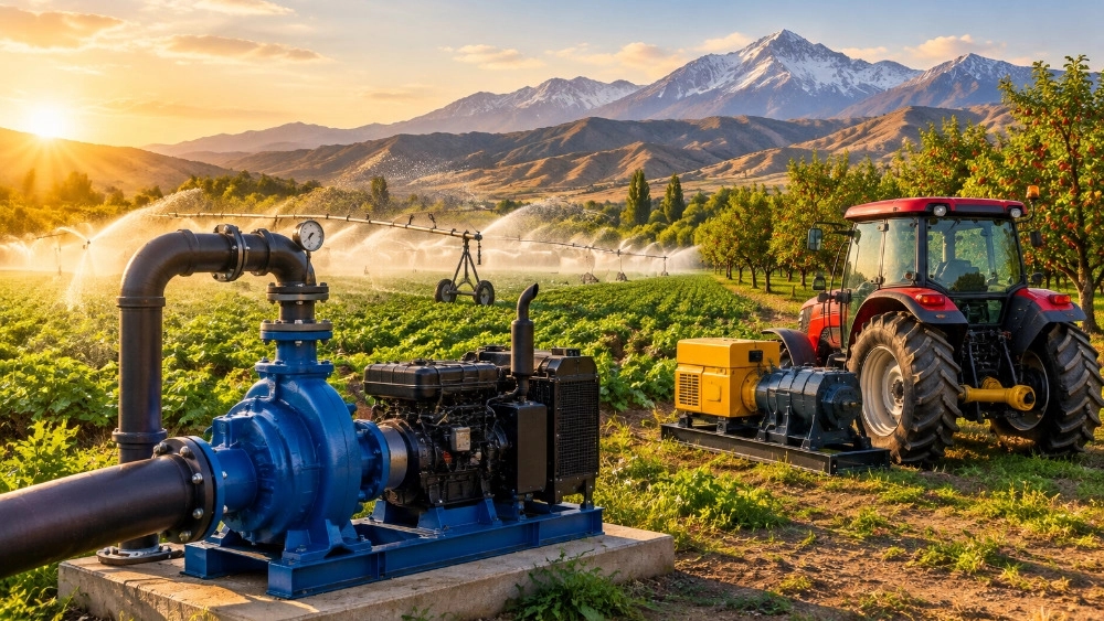 Sale of agricultural equipment and washing engine in Hamadan