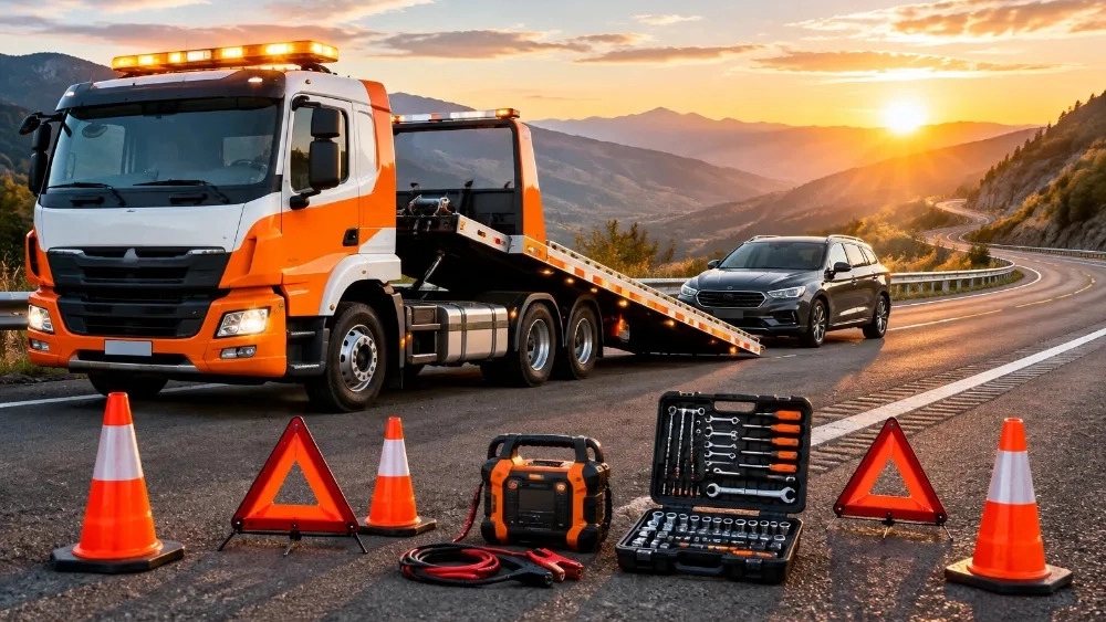 Lushan road car assistance for transporting all types of light and heavy vehicles