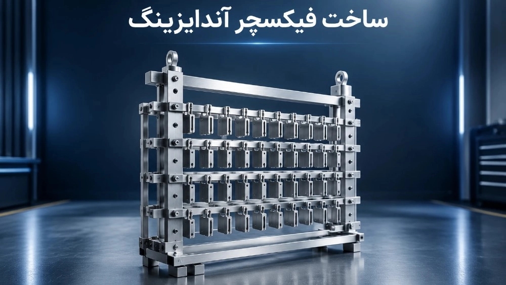 Making anodizing fixtures for plating lines