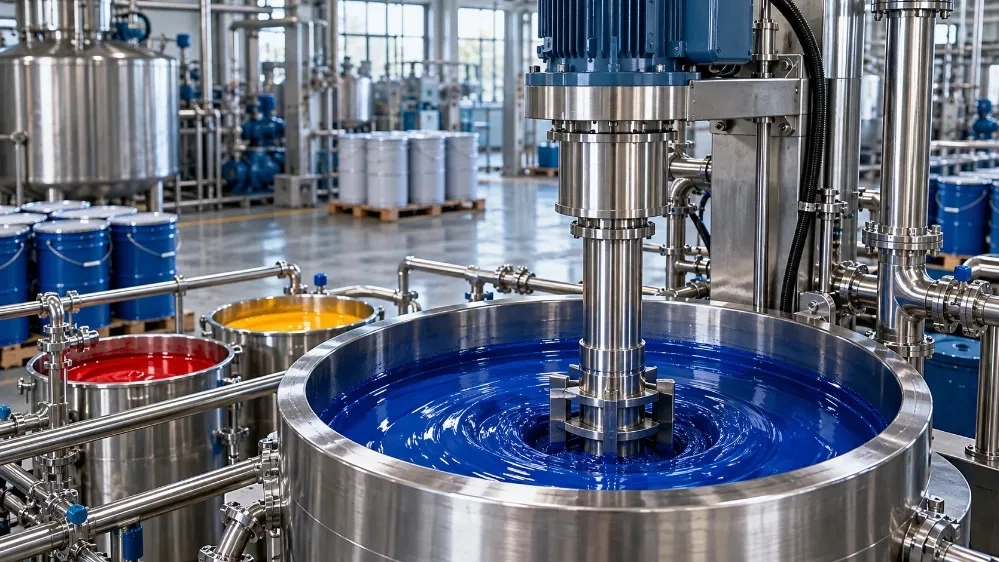Manufacturer of industrial paint mixer in Tehran
