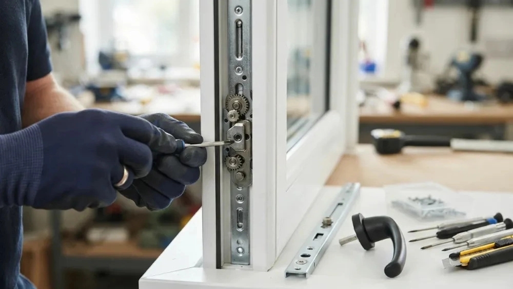 إصلاح مقابض النوافذ ذات الزجاج المزدوج Spaniolt وUPVC في رشت