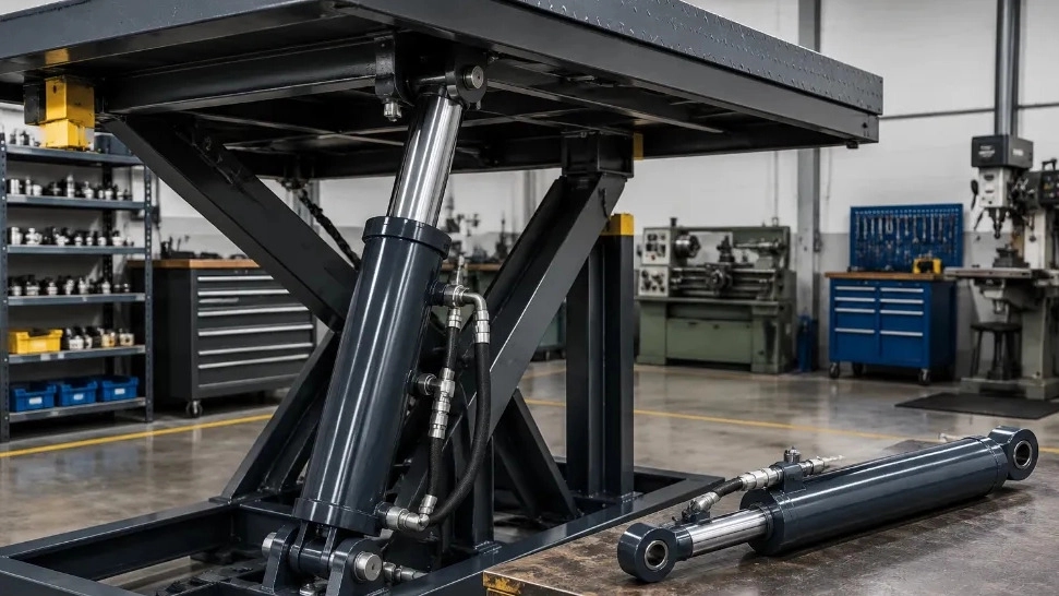 Production of shop lifting hydraulic jack with customized dimensions