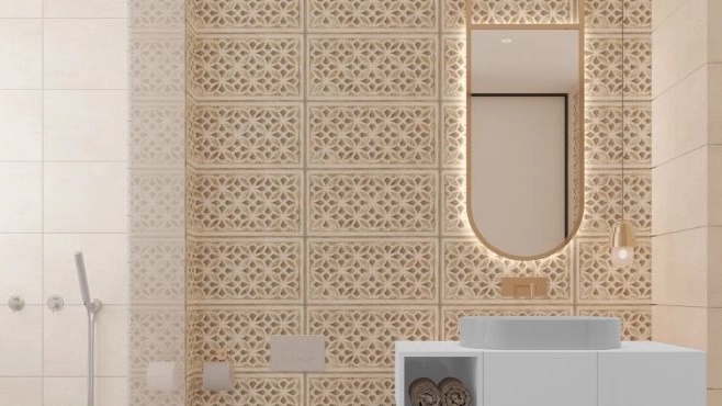 کاشی دیواری طرح آفاق
