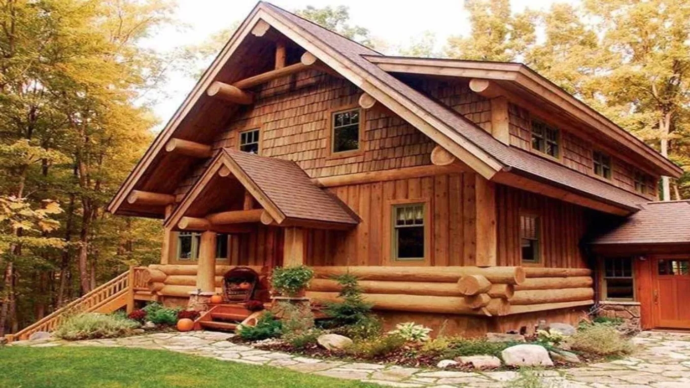 Construction of wooden villas by Saro Engineering Company