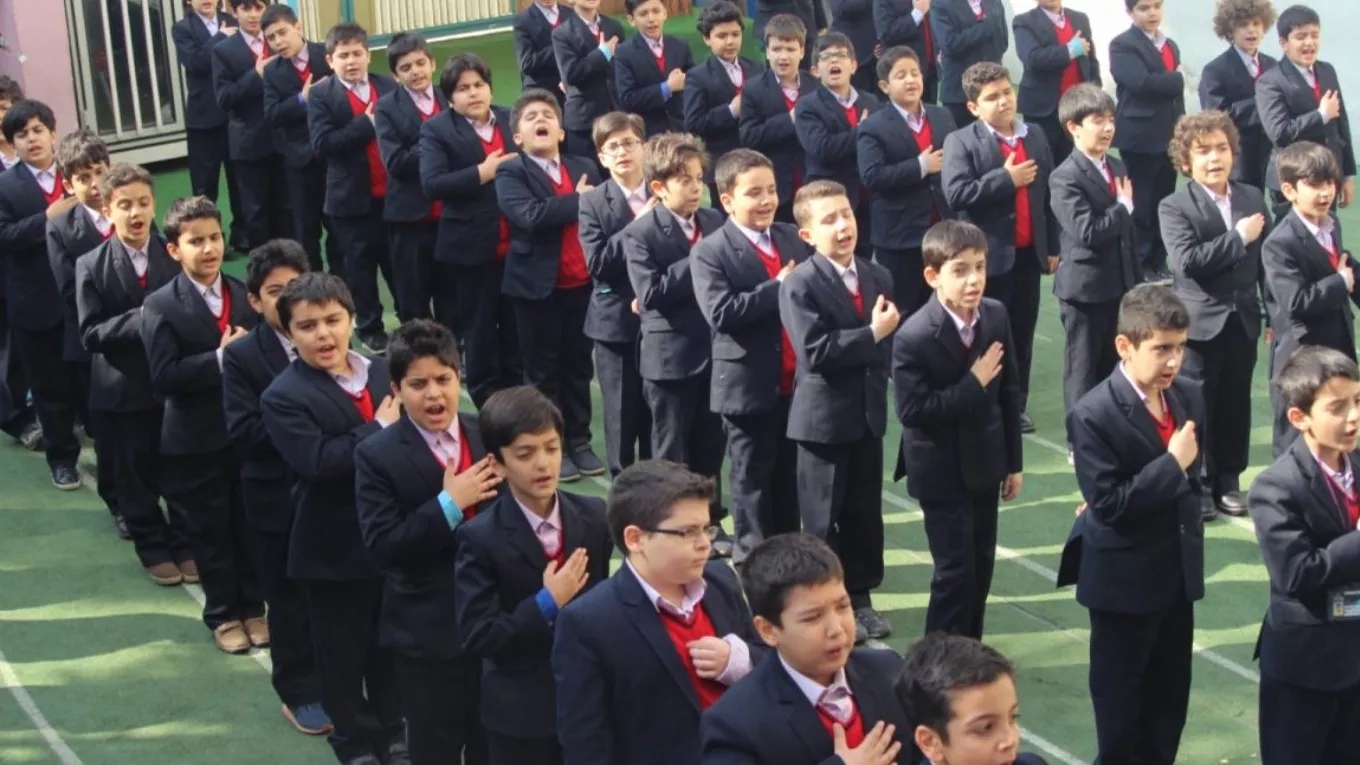 Ehsan non-governmental primary school for boys in Rasht