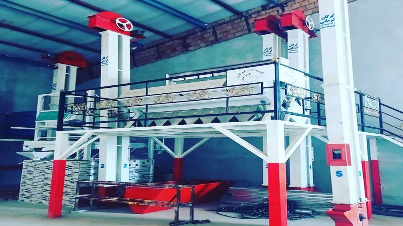 Hir Kanya machine factory in Gorgan