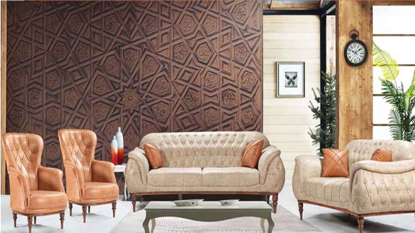 Leather sofa in Tehran