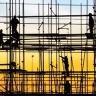 Aflaq metal scaffolding in Shiraz