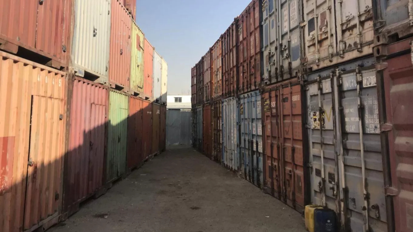 Zandieh container depot in Tehran