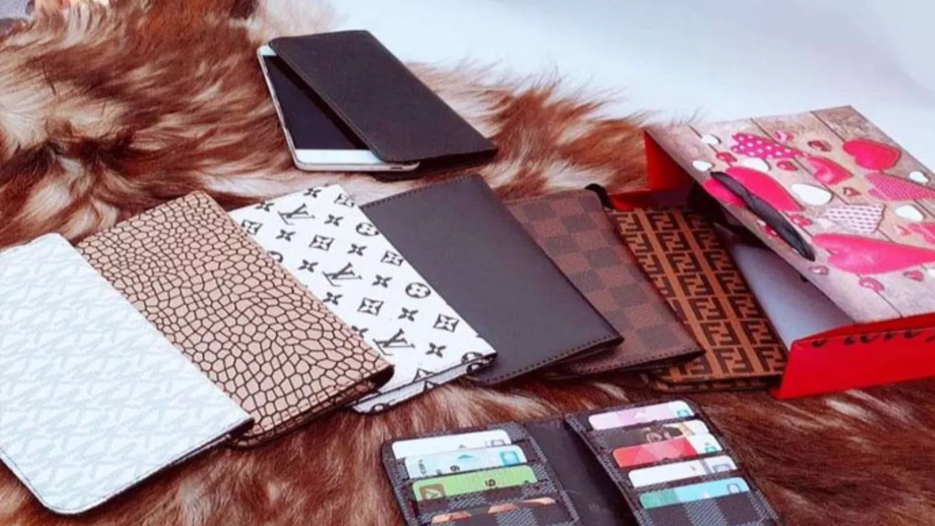 Leather wallet in Borojan