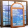 The door and window of Reza'i metal porcelain in the city of Korde