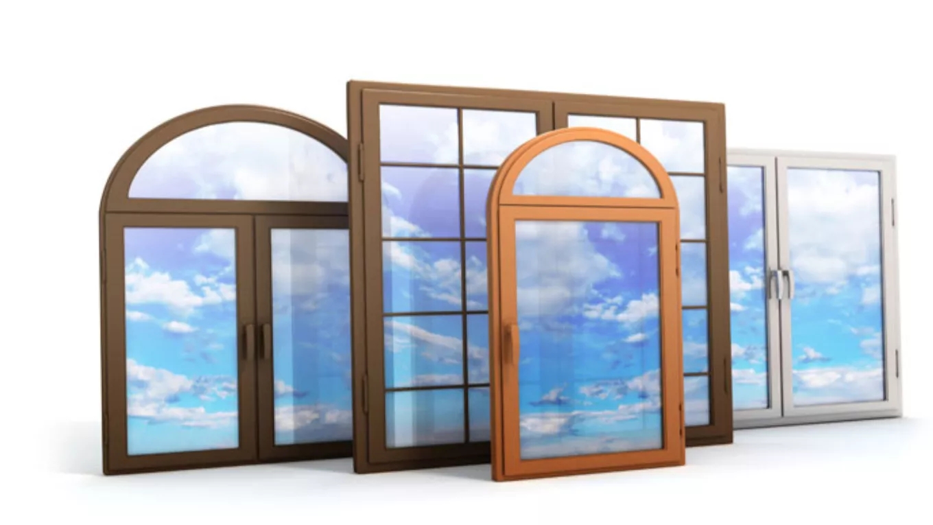 The door and window of Reza'i metal porcelain in the city of Korde