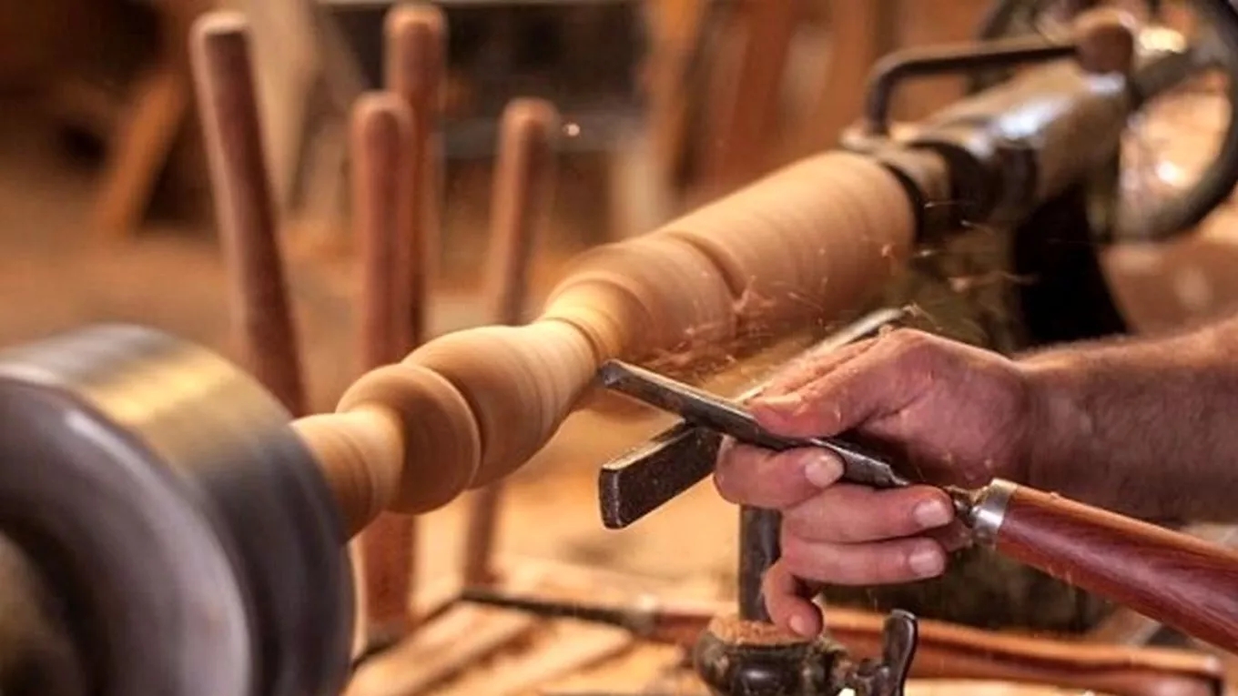 Jamal Zandi lathe in Sanandaj