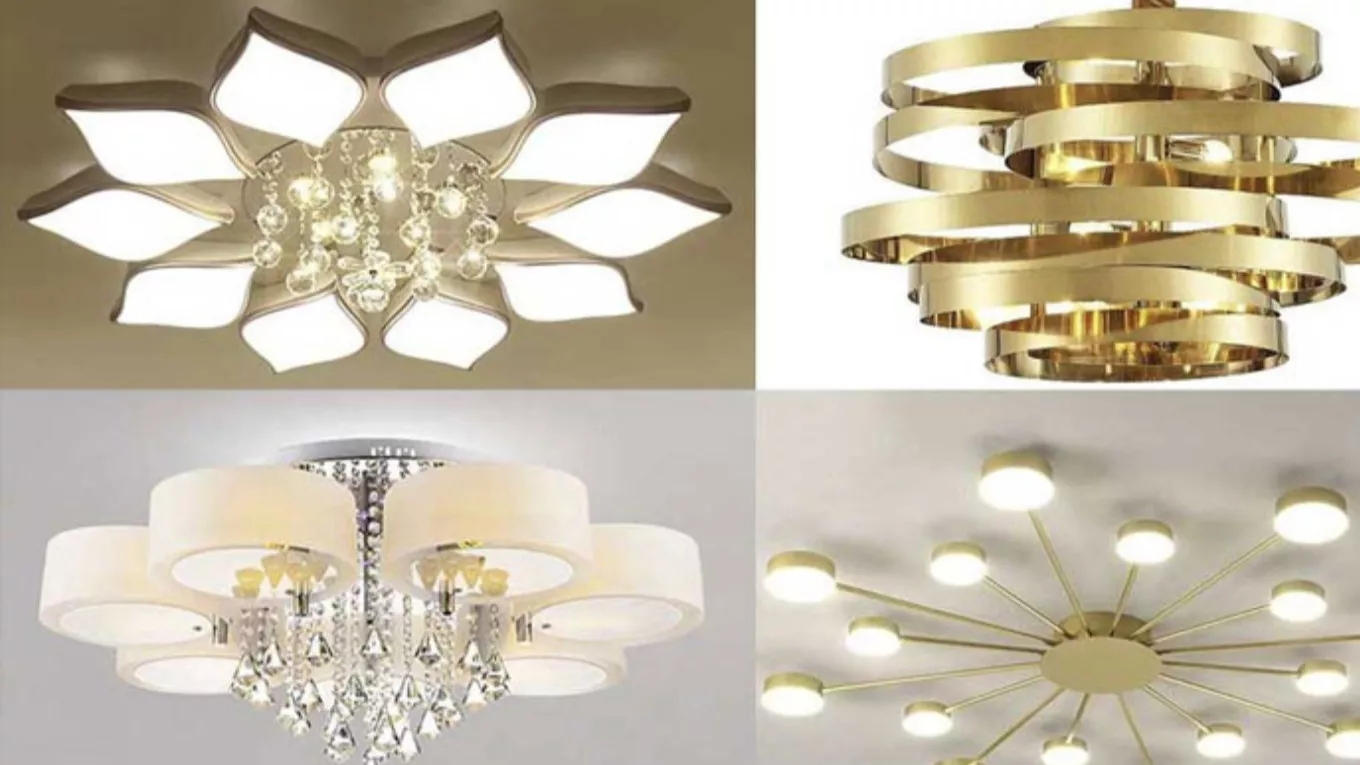 Sale of Raga antique brass chandeliers in Tehran