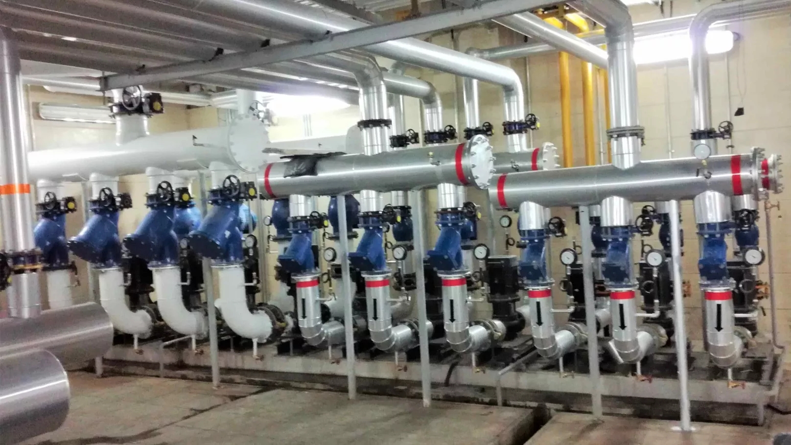 Implementation of the insulation of Rahmani pipe and channel engine house in Tehran