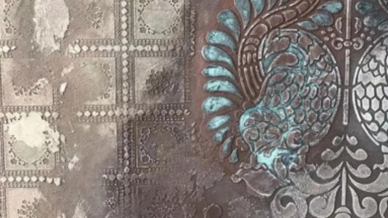 Design and implementation of embossed patina, gold and silver leaf, stucco and Ghorbani stone design in Tehran