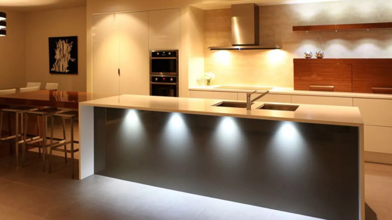 What is the hidden light of the cabinet?