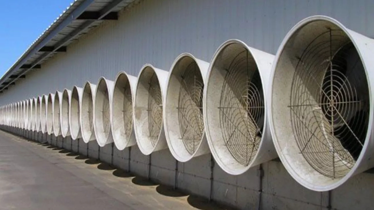 Types of fans in air conditioning systems
