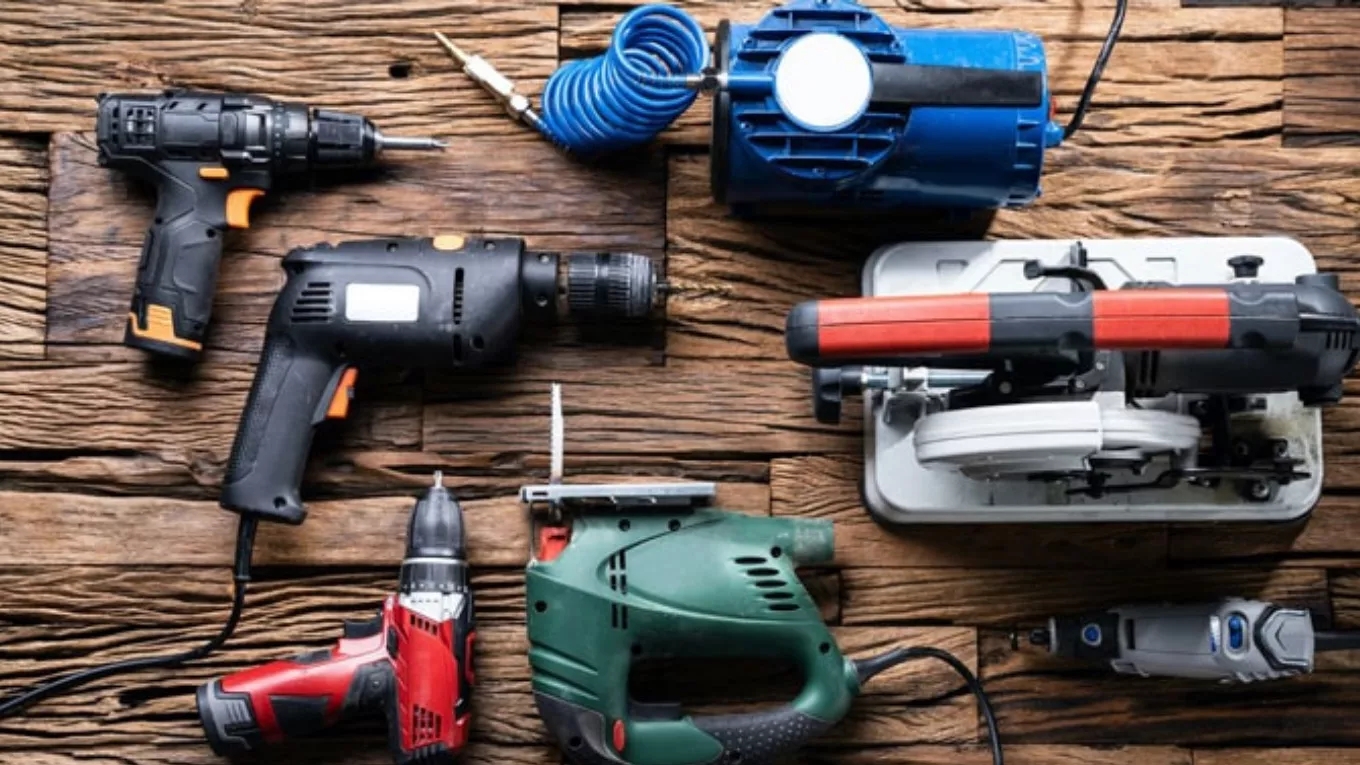 All kinds of electric tools