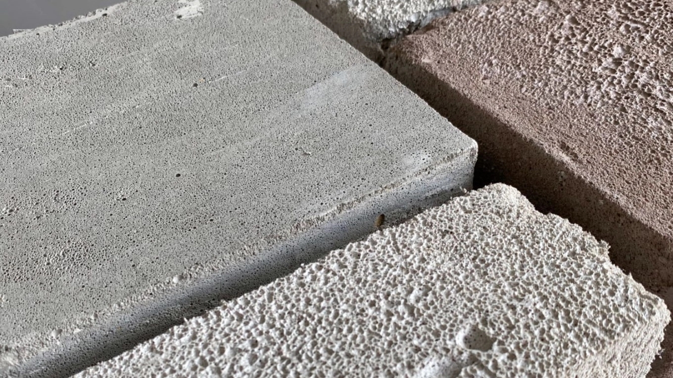 Visi concrete foam implementation of light concrete flooring in Gilan