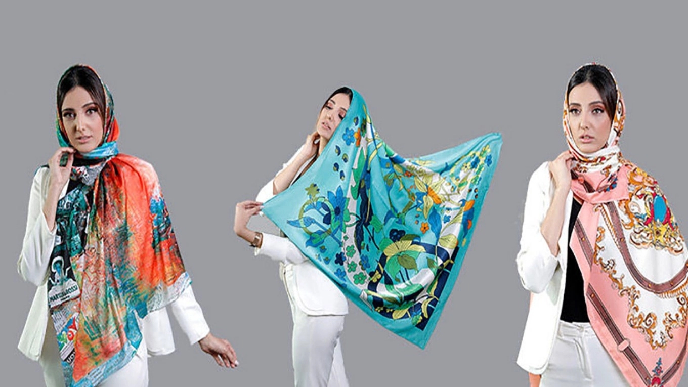Sale and distribution of exquisite shawls and scarves in Zanjan