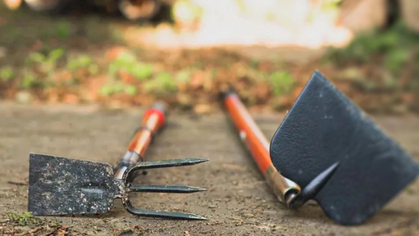 crooked shovel