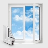 Production of upvc double-glazed windows and doors, windor peace in Karaj