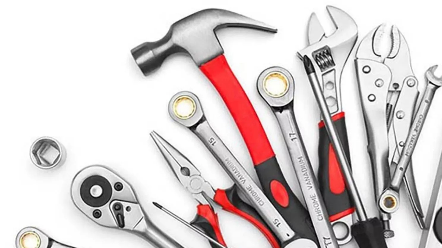 All kinds of construction tools