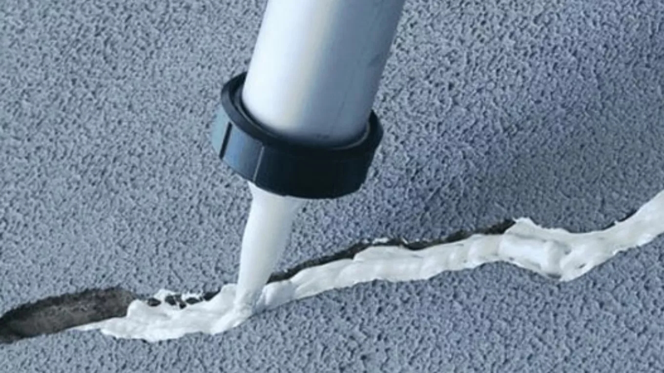 Sealing concrete glue