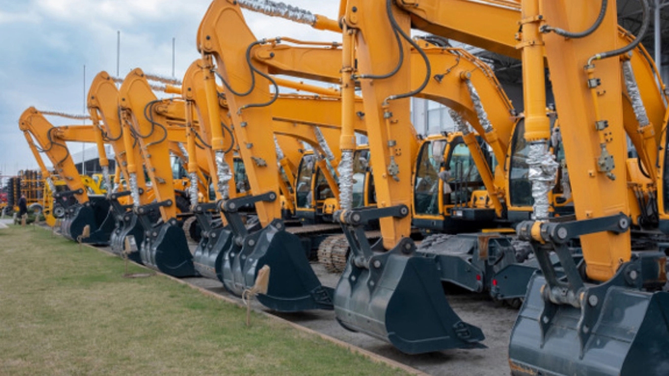 Getting to know the parts in the excavator