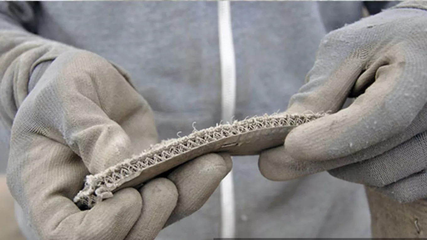 What is fabric concrete?