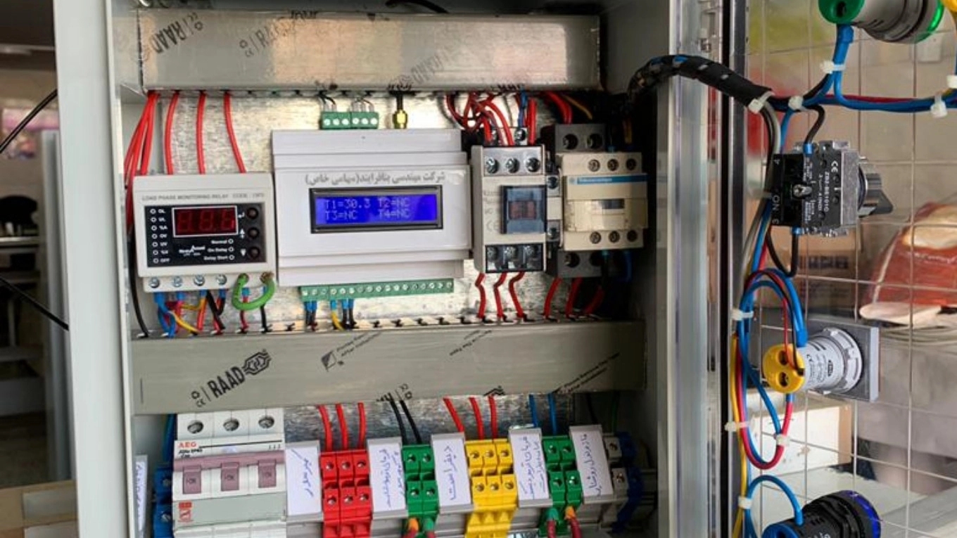 Designing, manufacturing and assembling all kinds of industrial switchboards and intelligent systems of Parsian Electric Industries in Mallard