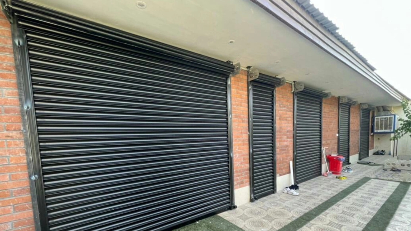 Sasan anti-theft door and shutter rail in Tehran's iron market