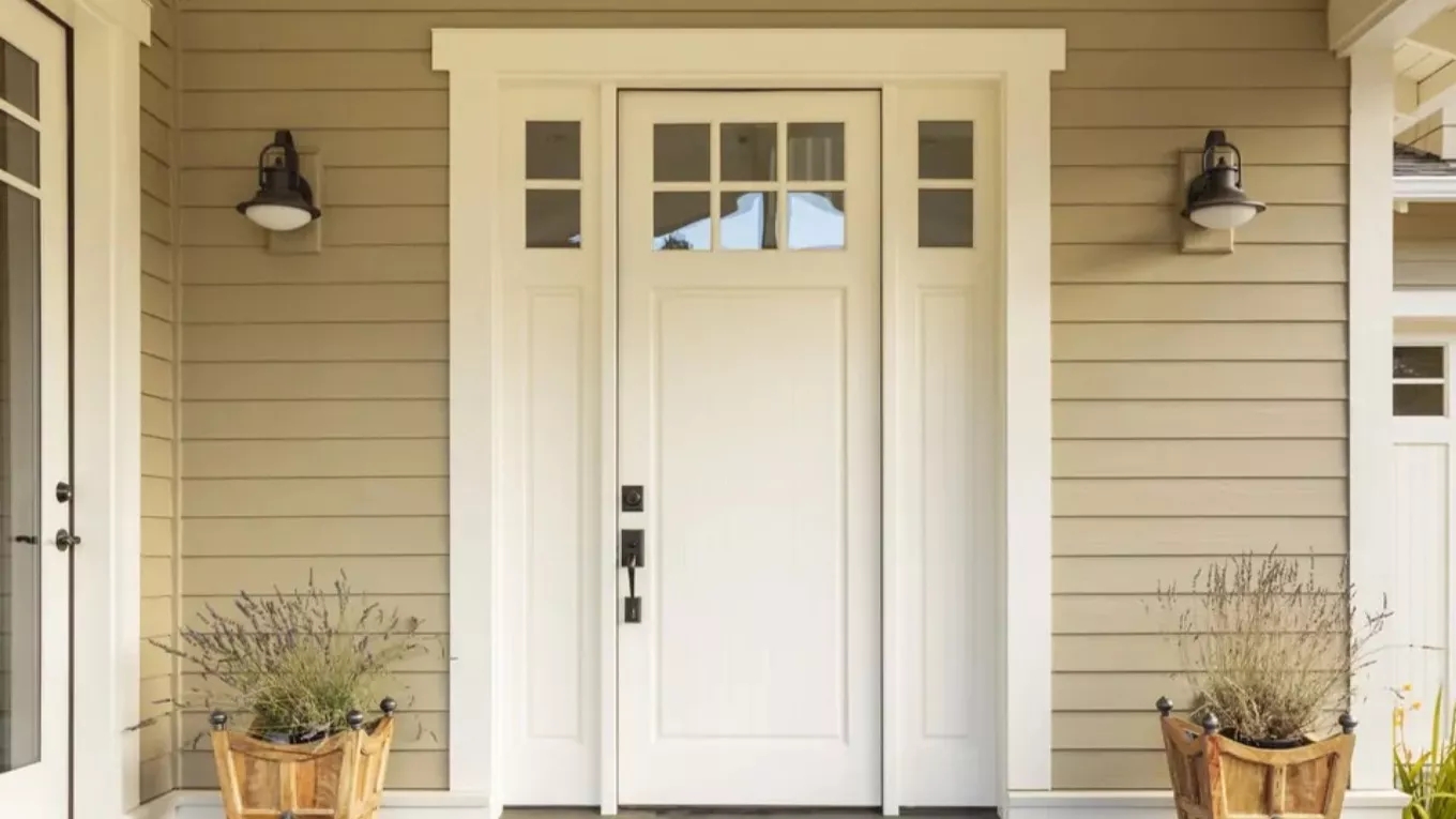 Types of doors based on the materials used