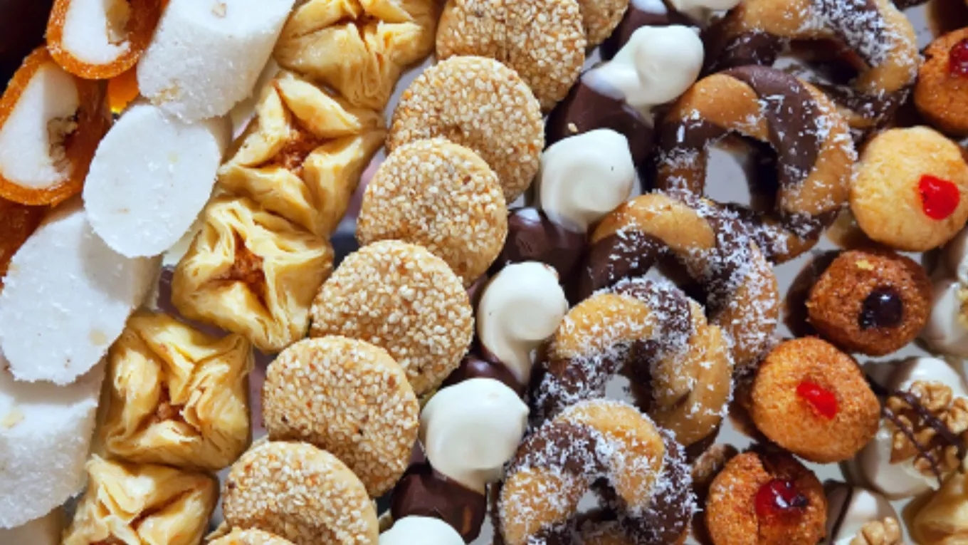 All kinds of dry sweets