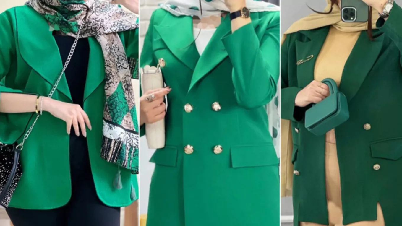 Set the green coat