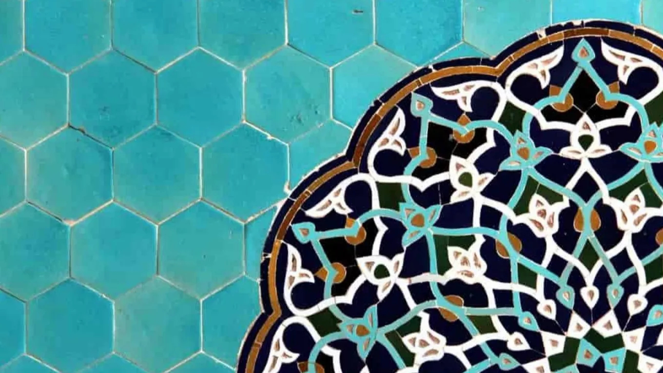 What is glazed tile?