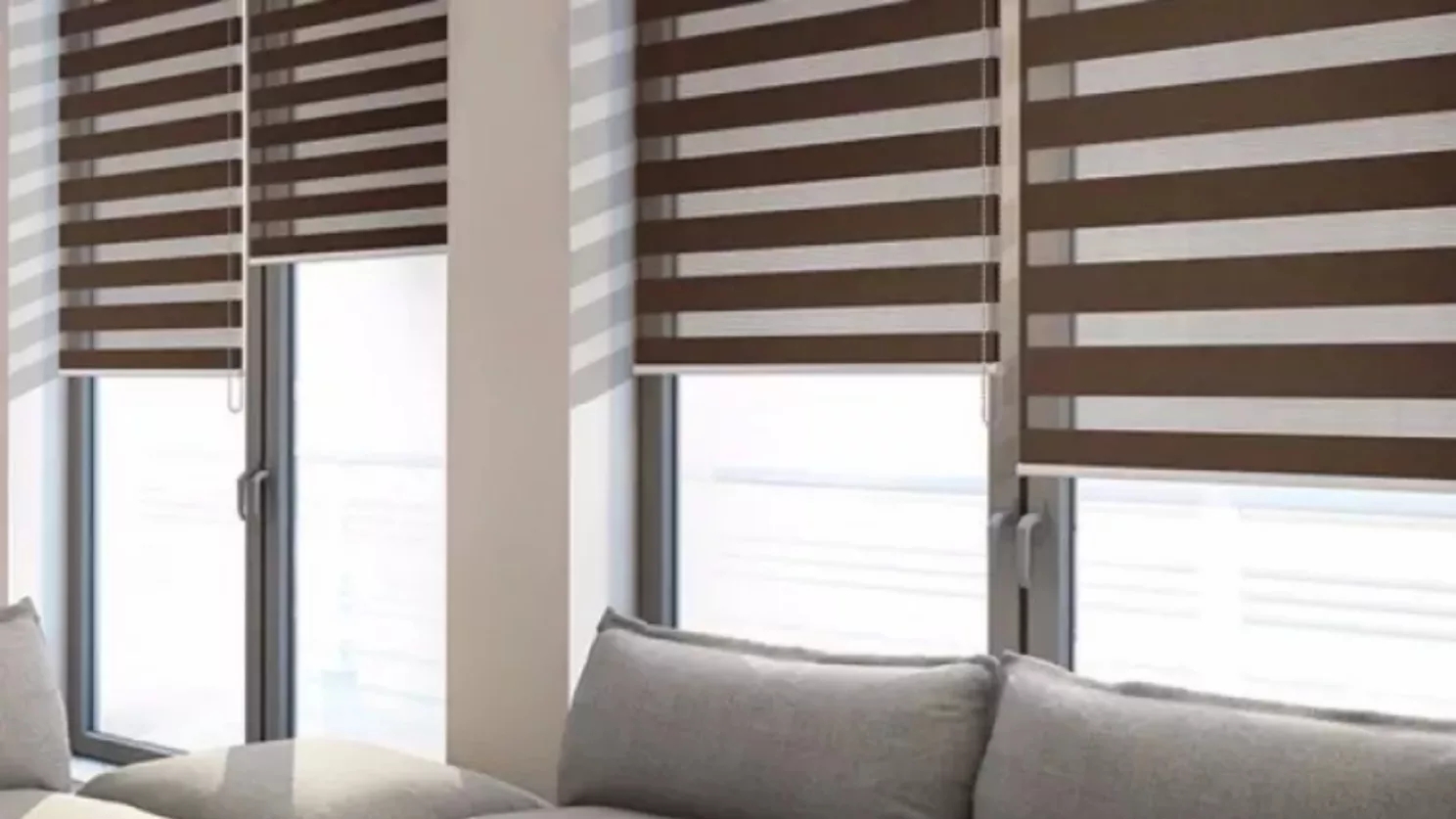What are the types of zebra curtains?