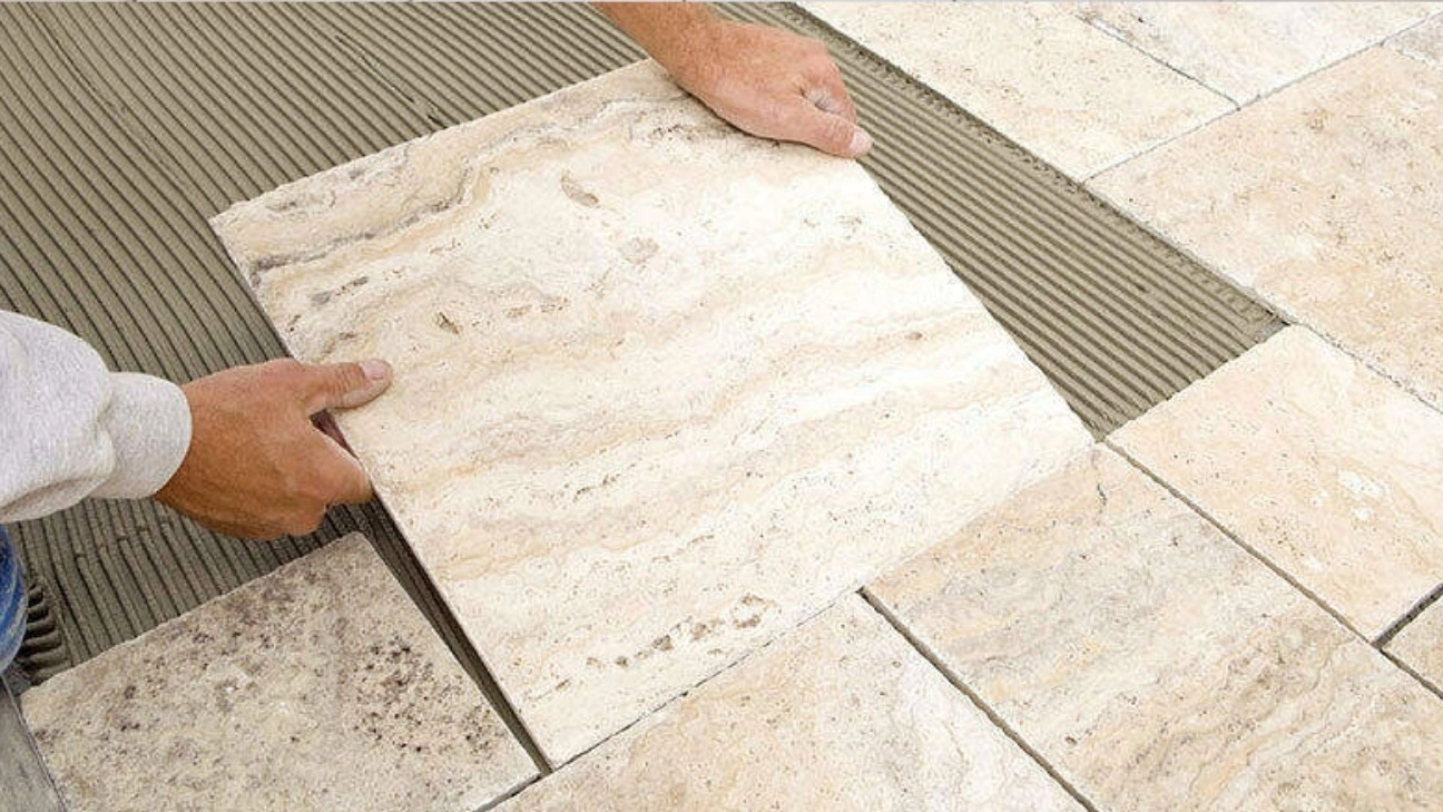 Implementation of stone ceramics and Siddiq tiling in Kish
