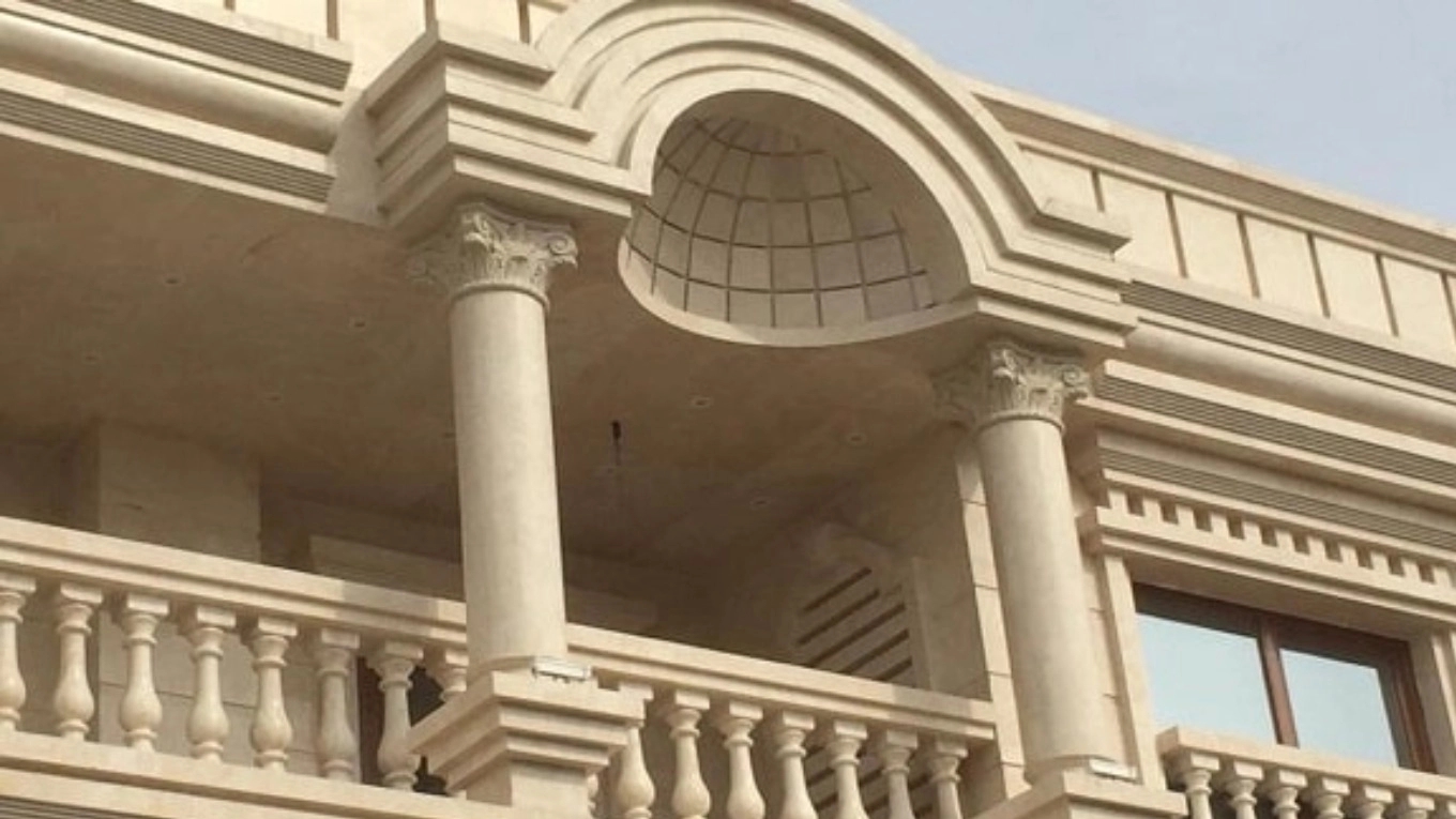 Masonry of the building